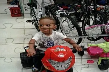 Meu bebe se divertindo.