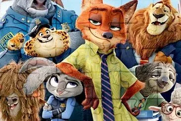 Zootopia jigsaw puzzle