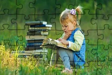 La literatura jigsaw puzzle