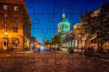 CALLES DE MONTREAL, CANADA jigsaw puzzle