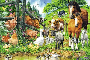 GRANJA MEXICANA jigsaw puzzle