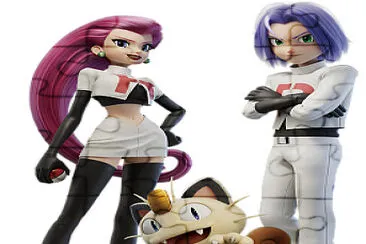 פאזל של TEAM ROCKET POKEMON