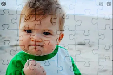 Sucess kid jigsaw puzzle