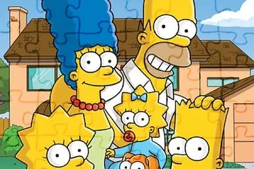 Simpson jigsaw puzzle