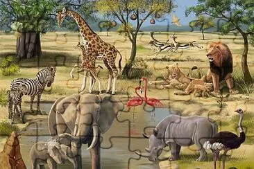 Wild Animals jigsaw puzzle