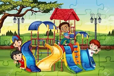 Playground jigsaw puzzle