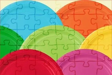 color jigsaw puzzle