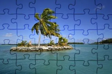 Tiny island jigsaw puzzle