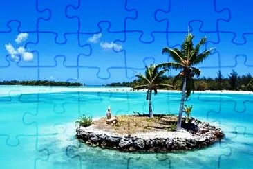 Bora Bora island jigsaw puzzle