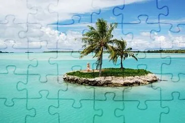 Islote tropical jigsaw puzzle