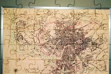 mapa da cidade onde ocorre a serie teen wolf jigsaw puzzle