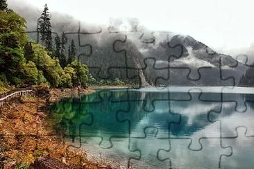 Lago frio jigsaw puzzle