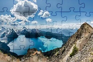 Lago azul jigsaw puzzle