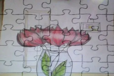 foi eu que desenhei jigsaw puzzle