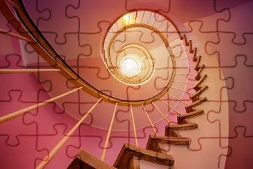 spiral staircase jigsaw puzzle