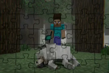 TIENE IMAGENES DE MINECRAFT jigsaw puzzle