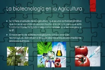 פאזל של BiotecnologÃ­a en la agricultura