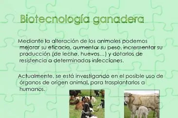 BiotecnologÃ­a en la ganaderÃ­a