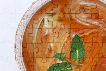 Ice tea jigsaw puzzle