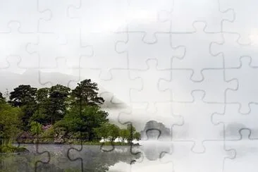 Foggy and cloudy jigsaw puzzle