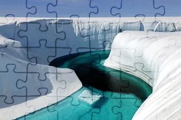 Artic river jigsaw puzzle