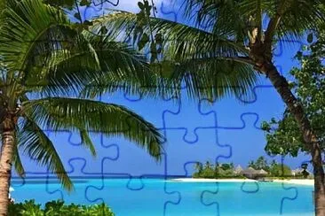 Beach shades jigsaw puzzle