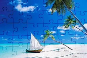 Beached boat jigsaw puzzle