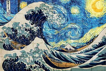 פאזל של the starry Night