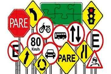 Traffic signs jigsaw puzzle