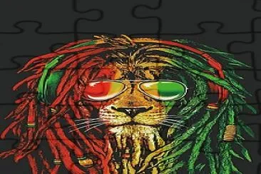 RASTA LION jigsaw puzzle