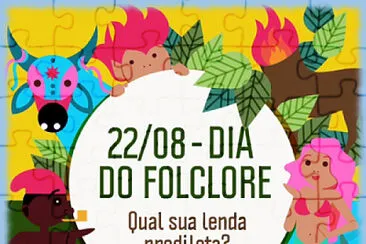 Dia do Folclore jigsaw puzzle