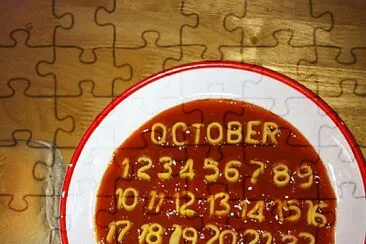 october jigsaw puzzle