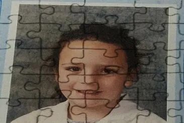 This is my school photo when I was in first grade. jigsaw puzzle