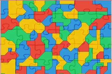 mapa de colores jigsaw puzzle