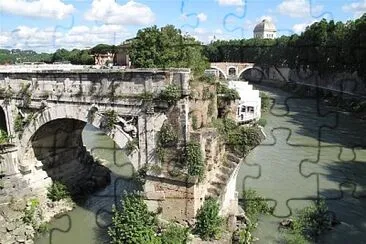 פאזל של rome ponte rotto