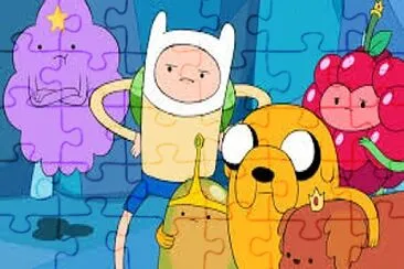 princesas finn y jake jigsaw puzzle