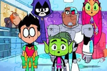 teen titans go jigsaw puzzle