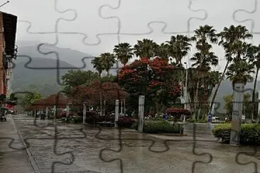 plaza bolivar merida jigsaw puzzle