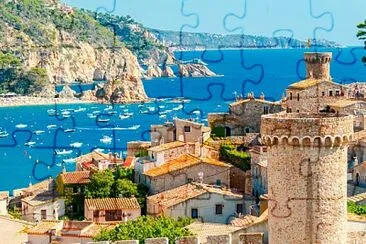 pueblo mar jigsaw puzzle