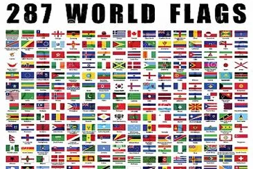 287 flags