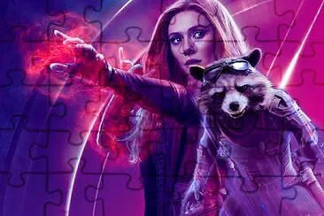 Wanda Maximoff (Bruja Escarlata) jigsaw puzzle