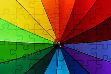 colorido jigsaw puzzle