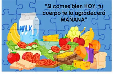 AlimentaciÃ³n saludable 2 jigsaw puzzle