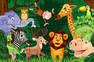 Wild Animals jigsaw puzzle