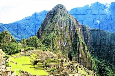 Machu Picchu, Perú. jigsaw puzzle