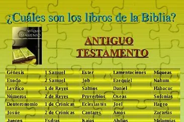 LIBROS DEL ANTIGUO TESTAMENTO