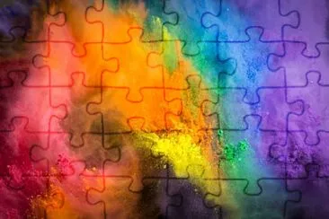 color jigsaw puzzle