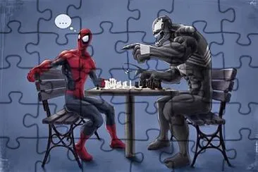 פאזל של Hombre AraÃ±a y Venom