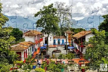 colombia pueblo paisa jigsaw puzzle