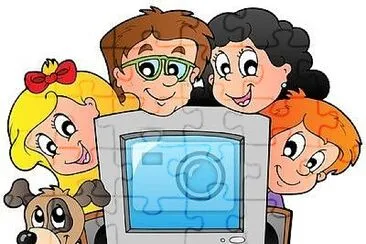 Computador y familia